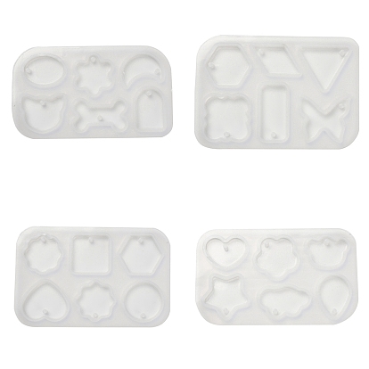 DIY силиконовые формы для кулона, формы для литья смолы, для уф-смолы, изготовление изделий из эпоксидной смолы, разнообразные