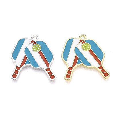 Спортивные подвески из эмалевого сплава, талисманы для пиклбола
