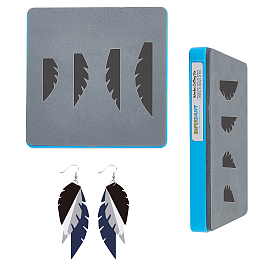 1 шт. штампы для резки дерева, Со сталью, для diy scrapbooking / фотоальбом, декоративная тисняющая бумажная карточка, изготовление изделий из кожи, геометрический/кот/сердце/бантик/алмаз/перо/листья