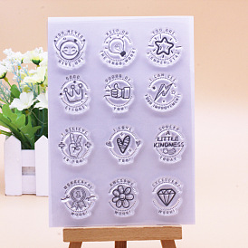 Reward Motivational Theme Clear Silicone Stamps, for DIY Scrapbooking, Photo Album Decorative, Cards Making, Stamp Sheets