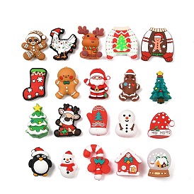 Силиконовые бусины, фокусные бусы, Новогодняя тема