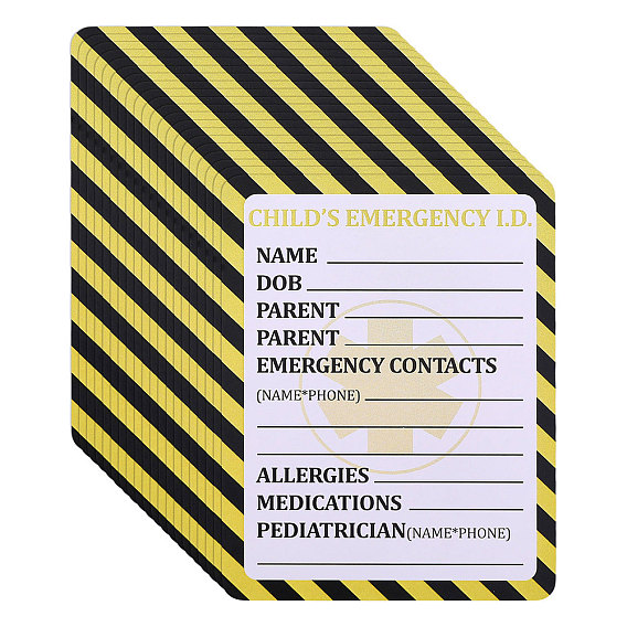 20листы ПВХ наклейки, наклейки на автомобильное сиденье для экстренной связи с детьми