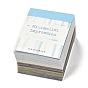 Bloc de papier de scrapbooking, pour scrapbook album bricolage, carte de voeux, papier de fond, agenda décoratif, rectangle