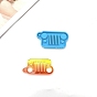 Car DIY Pendant Silicone Molds, Resin Casting Molds, For UV Resin, Epoxy Resin Jewelry Making