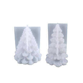 DIY Candle Silicone Molds, Decoration Making, for Candle Making, Food Grade Silicone, Christmas Tree