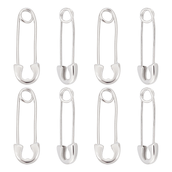 4 пара серег-колец в форме английской булавки из стерлингового серебра для мужчин и женщин