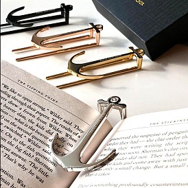 Alloy Bookmarks, Metal Book Page Holder, for Keeping Book Open, Book Lovers Gifts, Anchor