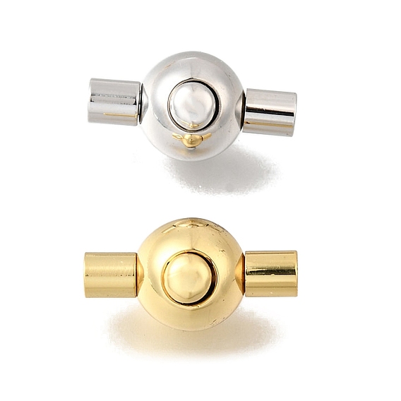 Латунь штыковые застежками, без кадмия и без свинца, стойки покрытие, круглые