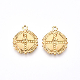 304 подвески из нержавеющей стали, ионное покрытие (ip), ромб прелести