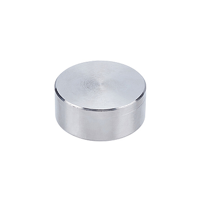 Плоский круглый/колонный железный блок для изготовления ювелирных изделий, верстак, мини-инструмент для формовки металла.