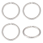 50 шт. 304 соединительные кольца из нержавеющей стали, открытые кольца прыжок, 