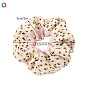 Floral Fabric Hair Scrunchie for Ponytail - Charming and Elegant Accessory