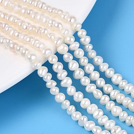 Нити из натурального культивированного пресноводного жемчуга, картофель