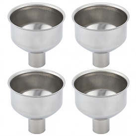 4шт. 304 воронки из нержавеющей стали, лабораторные принадлежности
