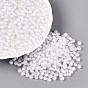 FGB Glass Seed Beads, Inside Colours Lustered, Grade A, Round