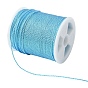 1 рулон полиэфирных швейных ниток, 9-многослойный шнур из полиэстера для изготовления украшений