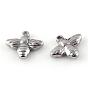 201 Stainless Steel Charms, Bees