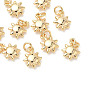 SHEGRACE Brass Charms, Sun Charms, Cadmium Free & Nickel Free & Lead Free