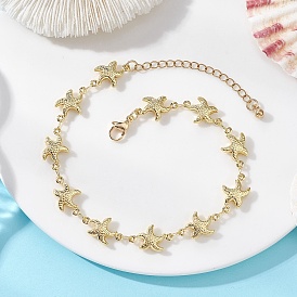 304 Браслеты из нержавеющей стали в виде морской звезды для женщин