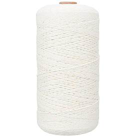 Cordon en coton macramé, corde de coton torsadée, pour accrocher au mur, artisanat, emballage cadeau