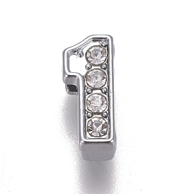 Legierung Rhinestone Diacharme, Anzahl