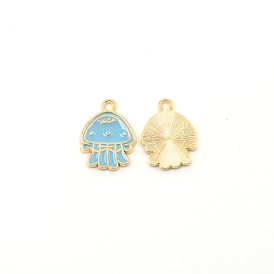 Zinc Alloy Enamel Penadnt, Jellyfish