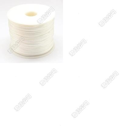 1 rollo de cordones de satén de nailon con forma de cola de rata, para hacer pulseras de joyería, nudo chino, macramé, manualidades