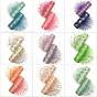 Bowknot & Heart Deco Mesh Ribbons, Tulle Fabric, Tulle Roll Spool Fabric For Skirt Making