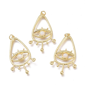Латунные подвески, со смолой и прыжковыми кольцами, долговечный, слеза с глаз