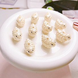 Акриловые бусины с УФ-покрытием для свиней/собак/овец, радужный