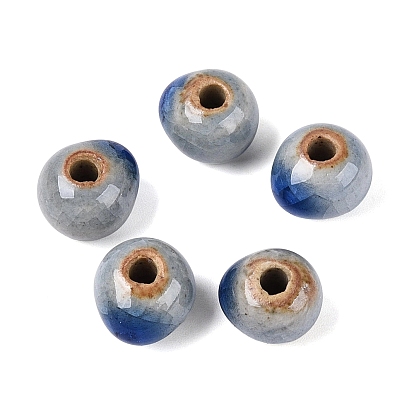 Винтажные фарфоровые бусины ручной работы, фантазии античного стекла фарфора, слеза