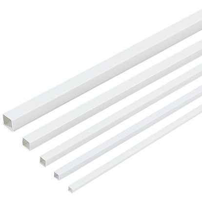 30шт 5 стиль АБС-пластик квадратные полые трубки, поделки ручной работы песок стол материал модель здания