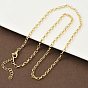 3Мм латунные цепочки-цепочки для женщин, стойки покрытие, долговечный, без свинца и без кадмия