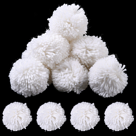 12шт. шерстяная пряжа шар-помпон, для шапок обувь шарфы подвески на сумку аксессуары