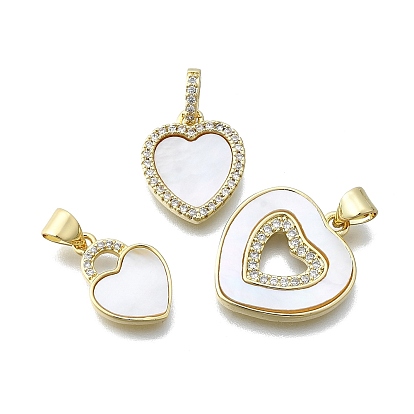 Латунные микро проложить кубического циркония подвески, без кадмия и без свинца, с оболочкой, реальный 16 k позолоченный, белые