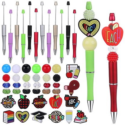 Teacher's Day Theme DIY Silicone Beadable Pen Making Kit