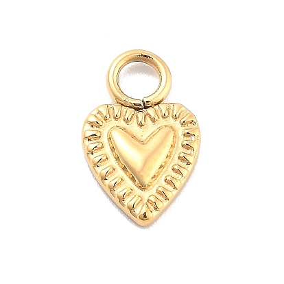 Ионное покрытие (ip) 304 подвески из нержавеющей стали, сердце, 