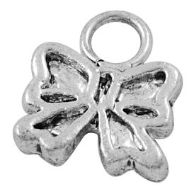 Alloy Charms, Bowknot, Lead Free and Cadmium Free