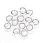 304 Stainless Steel Jump Rings, Open Jump Rings