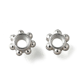 304 из нержавеющей стали разделительные бусины, цветок