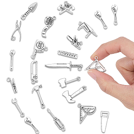 Tibetan Style Alloy Pendants, Hardware Tools Charms