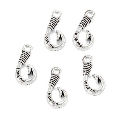 Tibetischer stil Aluminium Anhänger & Charms, Anker