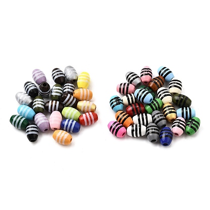 Набивные шима деревянные бусины, рис