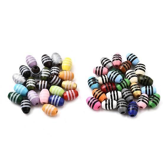 Набивные шима деревянные бусины, рис