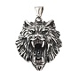 316 хирургические подвески из нержавеющей стали, очарование волка