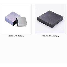 Gold Hammer Square Iron Anvil Workbenches and Elastic Rubber Block Sets, for Jewelry Making DIY Tools
