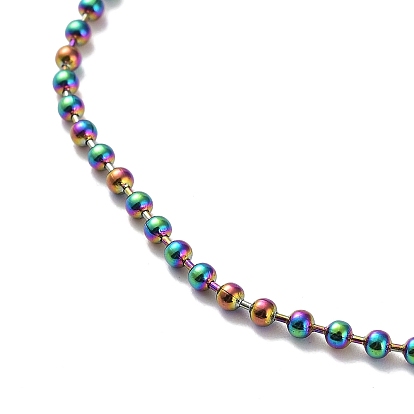 304 Stainless Steel Ball Chain Necklace