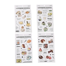PET Tags
 Picture Stickers, Bakery and Patisserie Themed Sticker