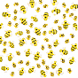 120Pcs 3 Sizes Resin Cabochons, Bee
