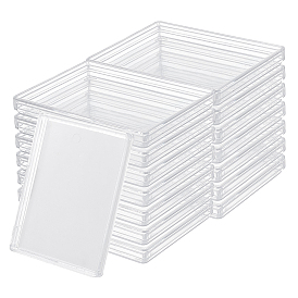15шт. пластиковые упаковочные коробки с крышкой, прямоугольные